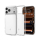 Etui / obudowa na smartfona Spigen Ultra Hybrid ”T” Mag Magsafe do Iphone 17 Pro Clear/White